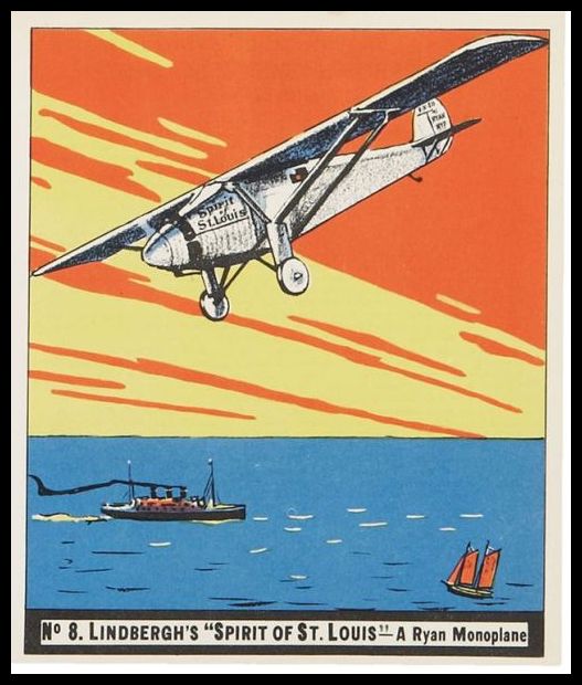 8 Lindbergh's Spirit of St Louis